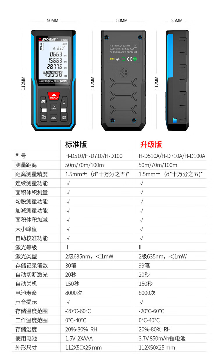 红外测距仪使用方法图片